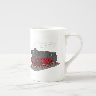 Tasse En Porcelaine Locomotive de vapeur