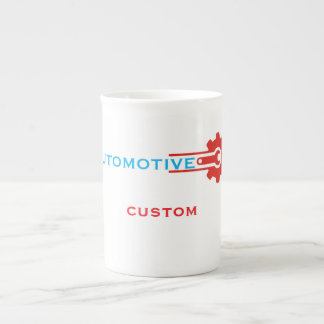 Tasse En Porcelaine Logo d'engrenage automobile