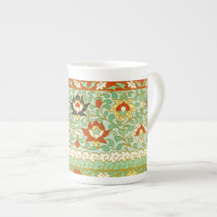 Tasse En Porcelaine Lotus Fleur Chine Design Bone China Mug