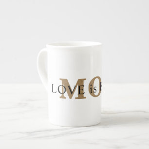 Tasse En Porcelaine LOVE Est Un Cadeau Suffisant pour Maman