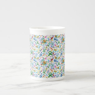 Tasse En Porcelaine Lyme Maladie Sensibilisation Cadeaux Café Mug #lym