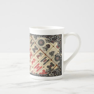 Tasse En Porcelaine Mahjong