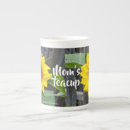 Tasse En Porcelaine Maman's Teacup par RoseWrites