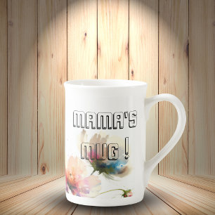 Tasse En Porcelaine Mamas Floral Spécial Mug