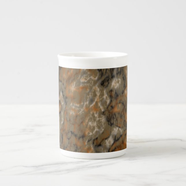Tasse En Porcelaine Marbre doré (Devant)