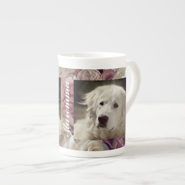 Tasse En Porcelaine Maremma peony Specialty Mug (Devant droit)