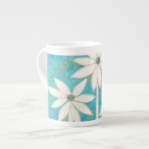 Tasse En Porcelaine Marguerites savoureuses II