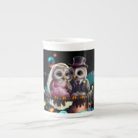 Mariage de hibou personnalisé
