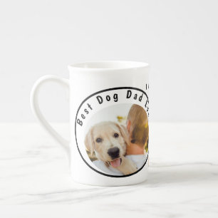 Tasse En Porcelaine Meilleur Chien Papa Personnalisé Animaux de compag