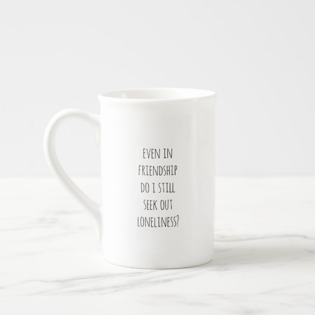Tasse En Porcelaine Même Dans La Mug Spéciale De L'Amitié (Gauche)
