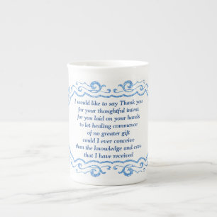 Tasse En Porcelaine Merci