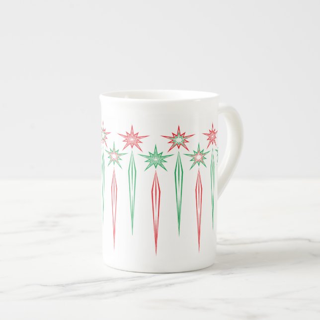 Tasse En Porcelaine Mid Icicules Mod Bone China Mug (Devant droit)