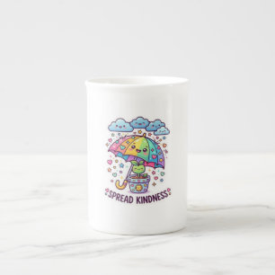 Tasse En Porcelaine Mignon parapluie Kawaii pour répandre la gentilles