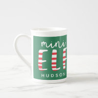 Mini elfe fête Noël rouge, vert et blanc