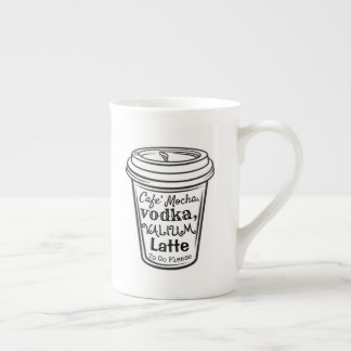 Tasse En Porcelaine Mocha, Vodka, Valium Mug
