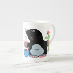 Tasse En Porcelaine mole de dessin animé