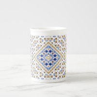 Motif de broderie palestinienne impression numériq