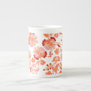 Tasse En Porcelaine Motif de fleurs