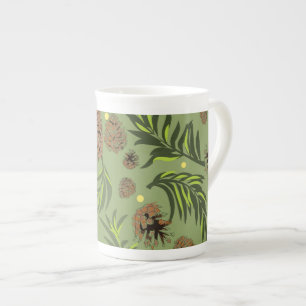 Tasse En Porcelaine Motif de Noël, Pine Snow 11