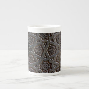 Tasse En Porcelaine motif géométrique islamique