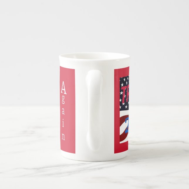 Tasse En Porcelaine Mug de café TRUMP - "TRiUMPh 2024" (Dos)