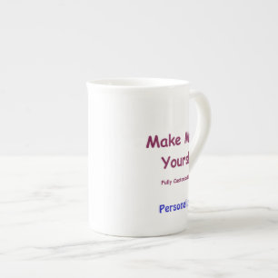 Tasse En Porcelaine Mug de Chine osseuse personnalisée pour personnal