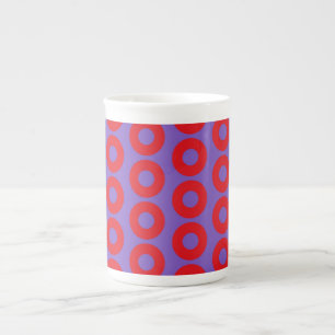 Tasse En Porcelaine Mug de Donut pêcheur