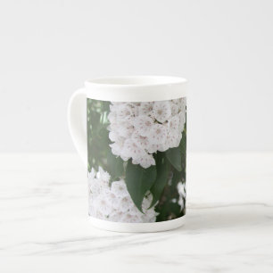 Tasse En Porcelaine Mug de laurier blanc