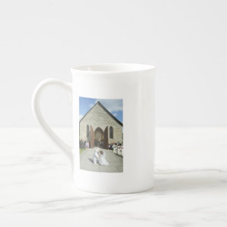 Tasse En Porcelaine Mug de mariage de chat et de souris fantaisistes