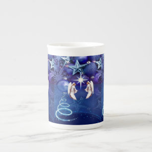 Tasse En Porcelaine Mug de Noël, Ange