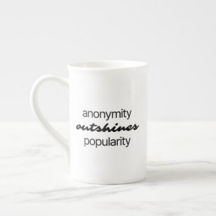 Tasse En Porcelaine Mug de spécialité anonymat