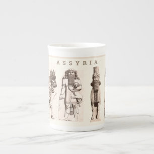 Tasse En Porcelaine Mug de spécialité assyrienne antique