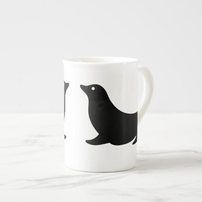 Tasse En Porcelaine Mug - Seal silhouette (Devant droit)