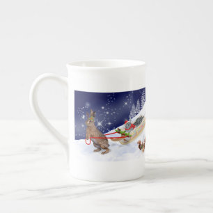 Tasse En Porcelaine Musique à la traîne