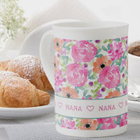 Nana Tout Sur Un Joli Modèle Floral