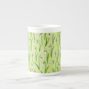 Tasse En Porcelaine Neige sur rosée de miel