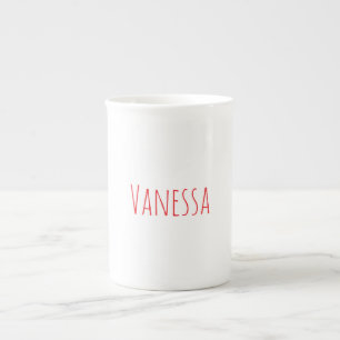 Tasse En Porcelaine Nom de calligraphie classique professionnel person