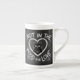 Tasse En Porcelaine Not In The Mood For Love Grumpy Cat Sarcastic