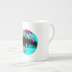TASSE EN PORCELAINE NOUS SOMMES FAMILIAUX