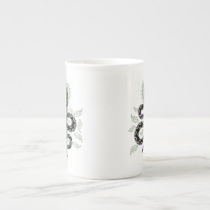 Tasse En Porcelaine Oasis du serpent