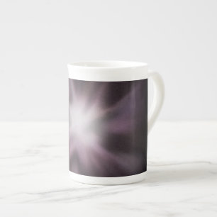 Tasse En Porcelaine Oeuvre d'éclatement cosmique