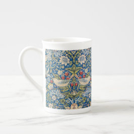 Tasse En Porcelaine Oiseau Art Nouveau Design