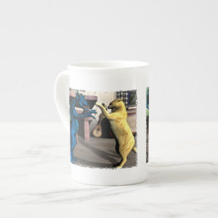 Tasse En Porcelaine On Joue ? L'os à la Chine