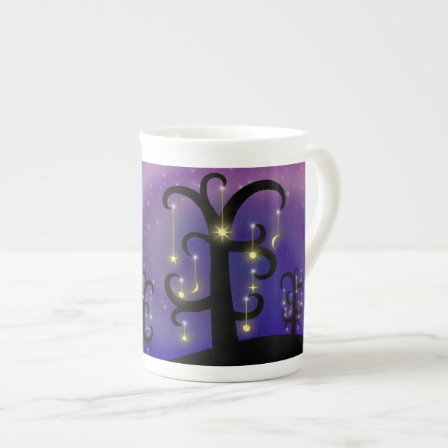 Tasse En Porcelaine Orchard des étoiles Boug de spécialité (Devant droit)