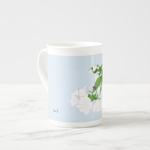 Tasse en porcelaine osseuse