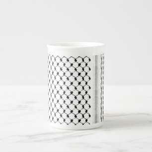 Tasse En Porcelaine Palestinian Kufiya Custom Designed