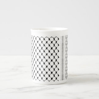 Tasse En Porcelaine Palestinien Kufiya Personnalisé Conçu