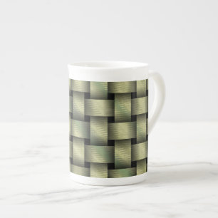Tasse En Porcelaine Panier d'or