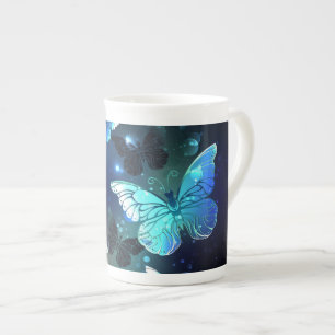 Tasse En Porcelaine Papillon de nuit voltigeant