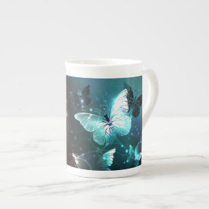 Tasse En Porcelaine Papillons de nuit